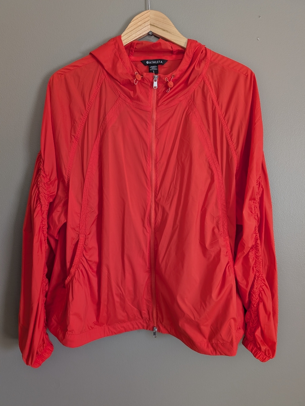 Athleta Orange Expedition Jacket Size Large